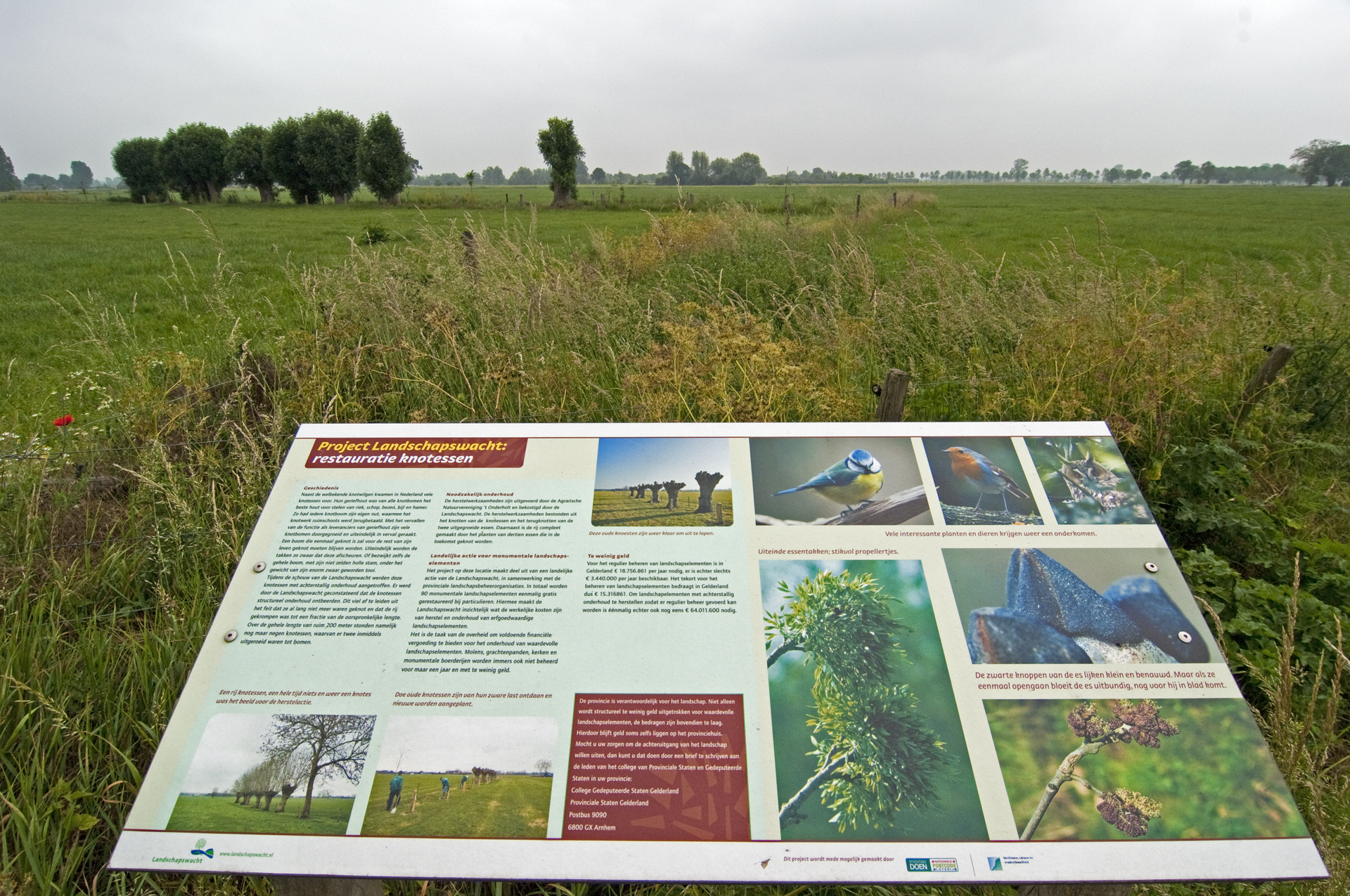 Bord Landschapswacht Bronckhorst